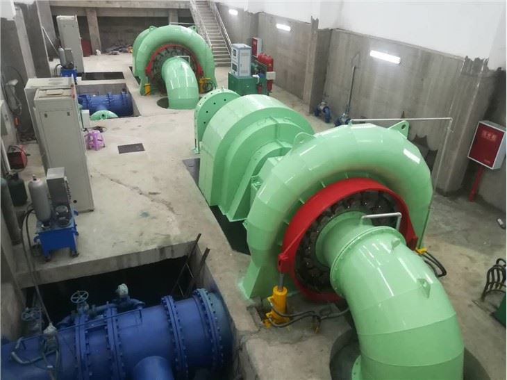 为水电工程提供3MW水轮发电机组