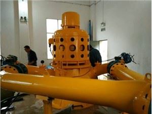 500KW立式喷水双喷嘴水轮发电机组