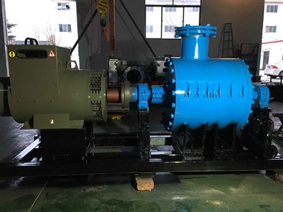 50kw蒸气轮播